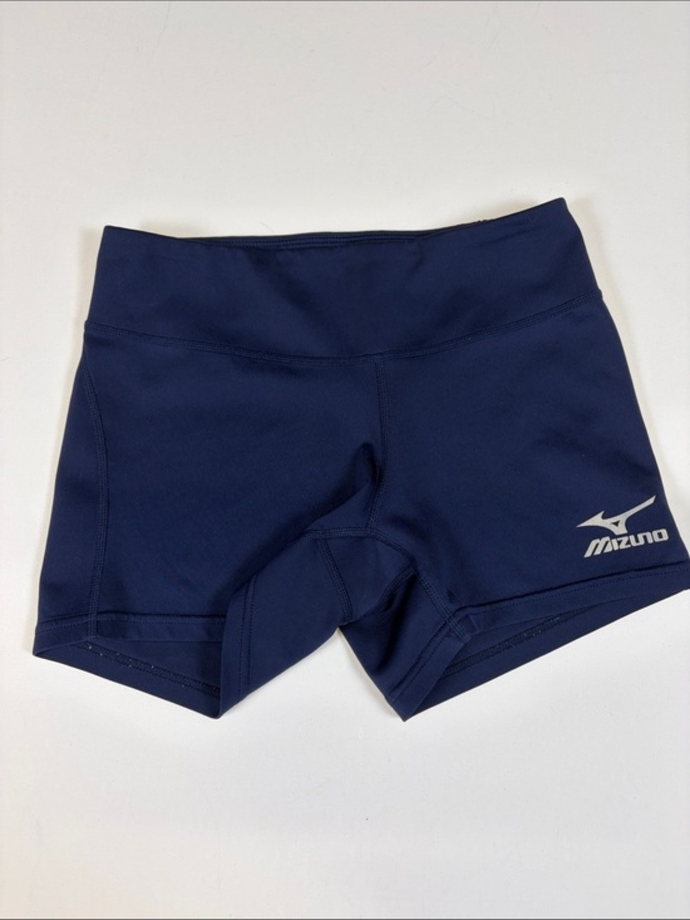 MIZUNO PERFORMANCE COMPRESSION SHORTS ROYAL BLUE WOMEN SIZE SMALL ATHLETIC